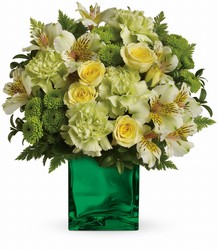 Teleflora's Emerald Elegance Bouquet from Olney's Flowers of Rome in Rome, NY